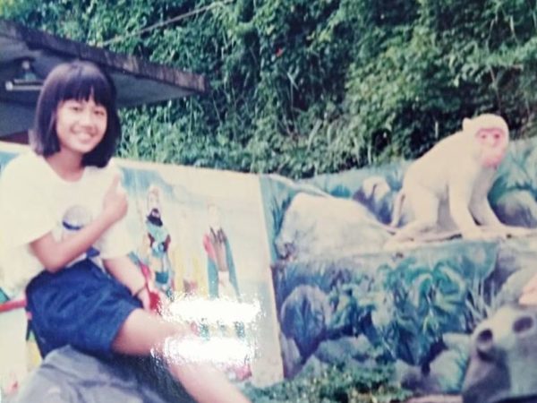 Tina Jang dans sa jeunesse