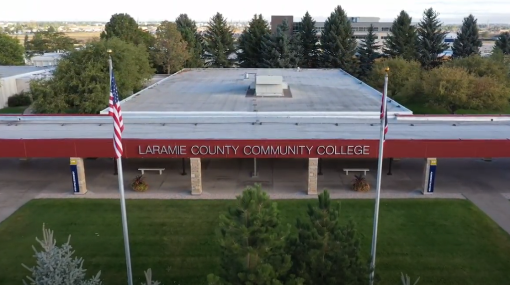 Laramie county community college aerial view