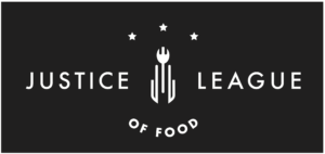 Logotipo de la Liga de la Justicia de los Alimentos