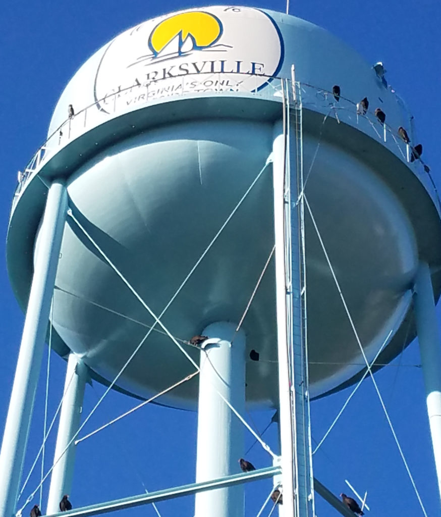 Πύργος νερού Clarksville VA