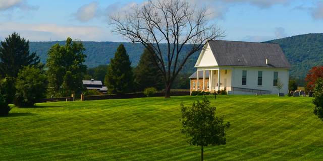 Historic building in rural northern Virginia