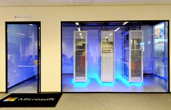 Micrososft datacenter in North Holland