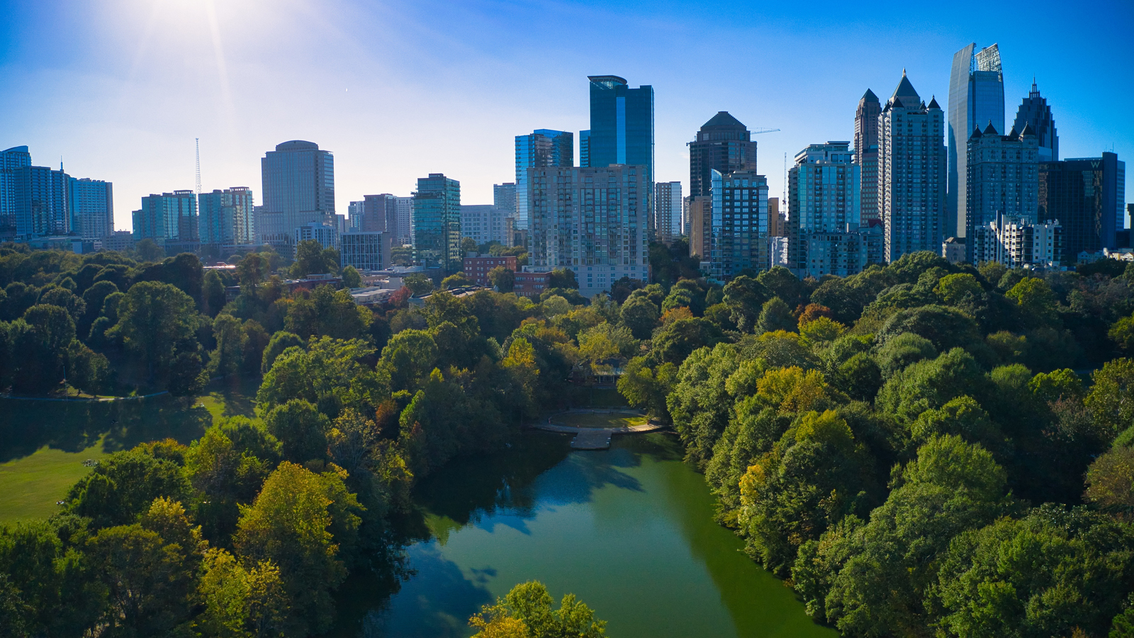 view of downtown Atlanta