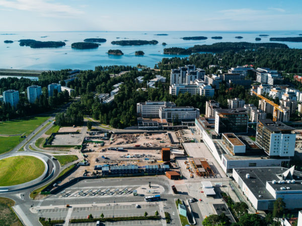 View over Espoo, Finland
