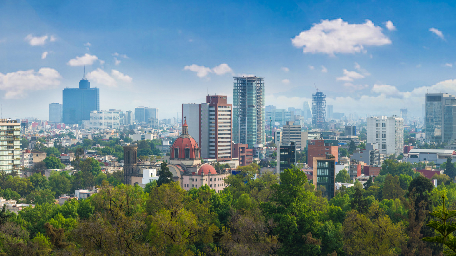 Skyline of Mexico City, Mexico