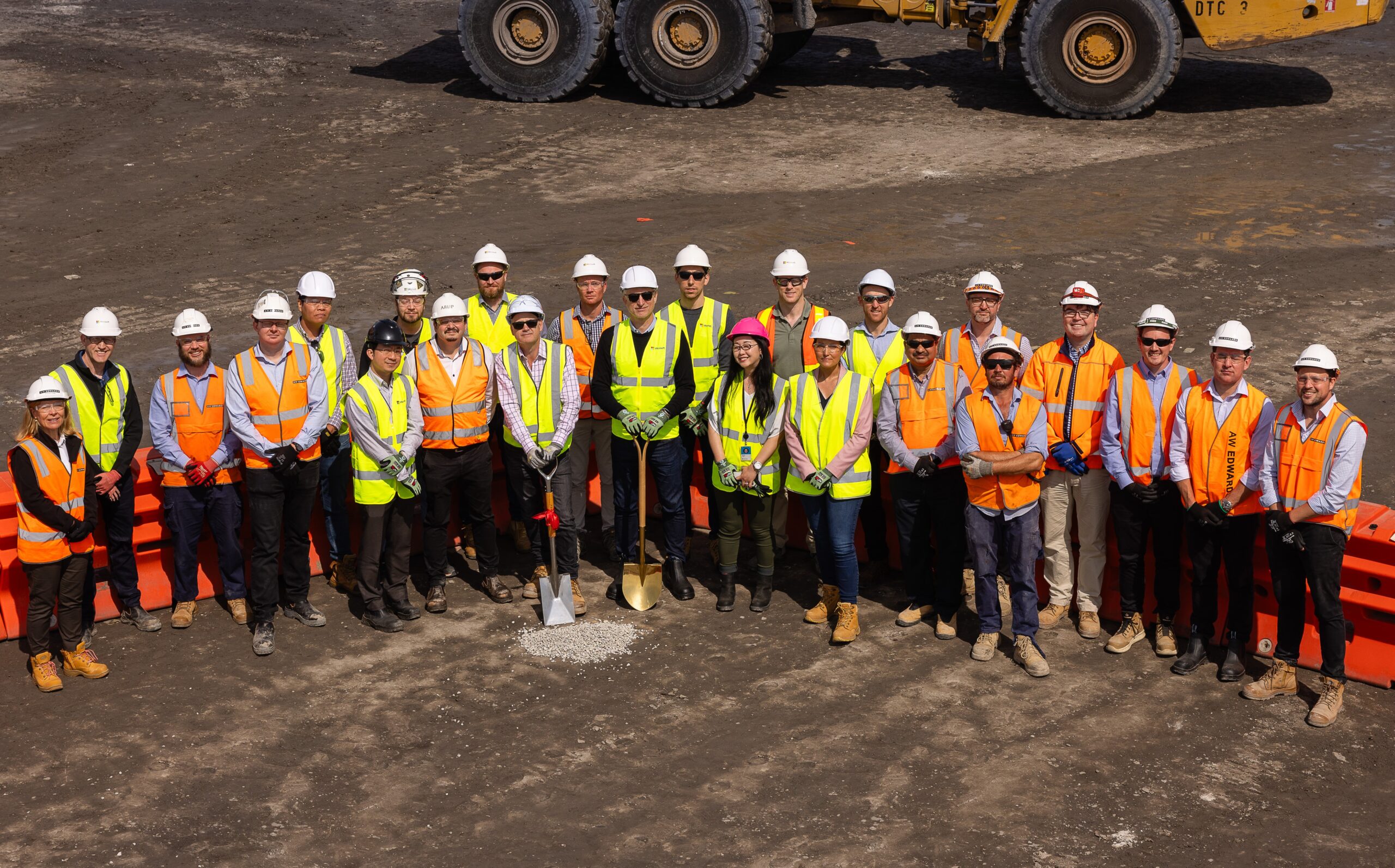 AW Edwards and Microsoft teams kick off works for the Kemps Creek datacentre