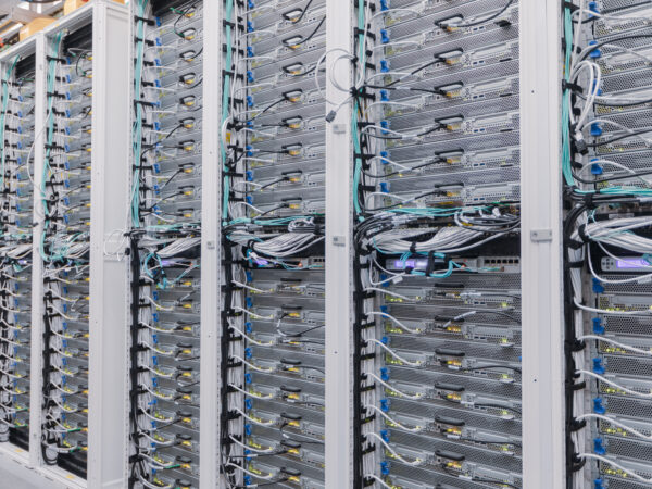 Servers in een datacenter
