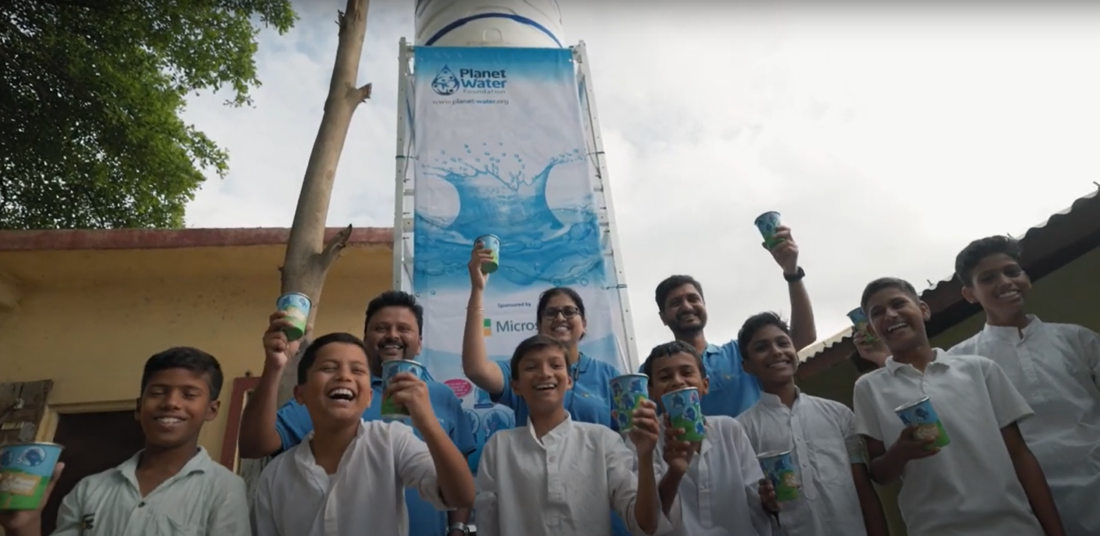 Providing clean water to students in rural India - Microsoft Local