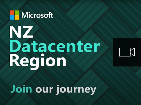 Video: NZ Datacenter Region, Join our journey