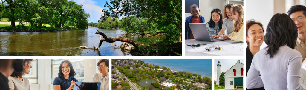 A collage of images from around the greater Racine area