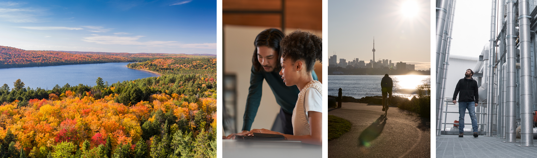 Collage of images from Ontario