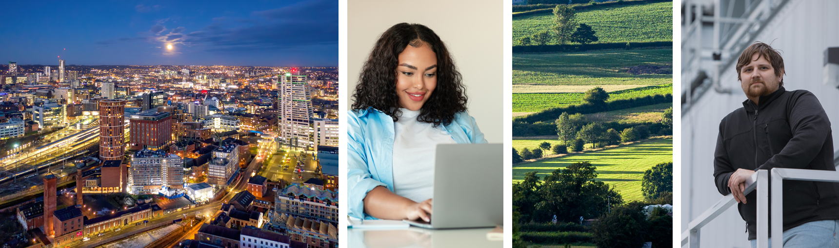 A collage of images from the United Kingdom