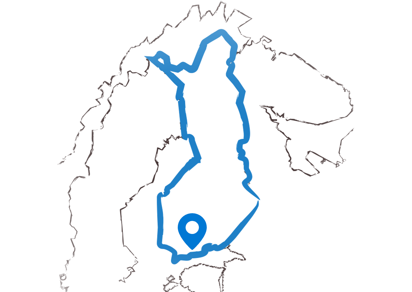 a map of Finland